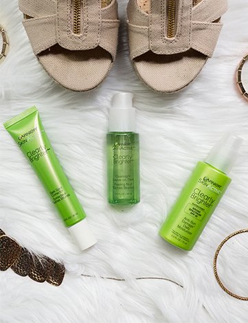 clearly brighter products social imagery